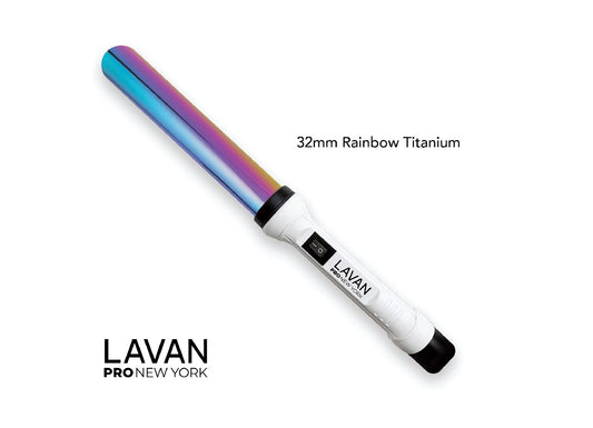1.25 Inch (32mm) Rainbow Curling Wand