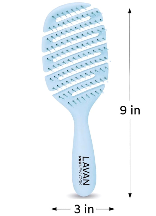 Flex Detangling Hair Brush (BABY BLUE)