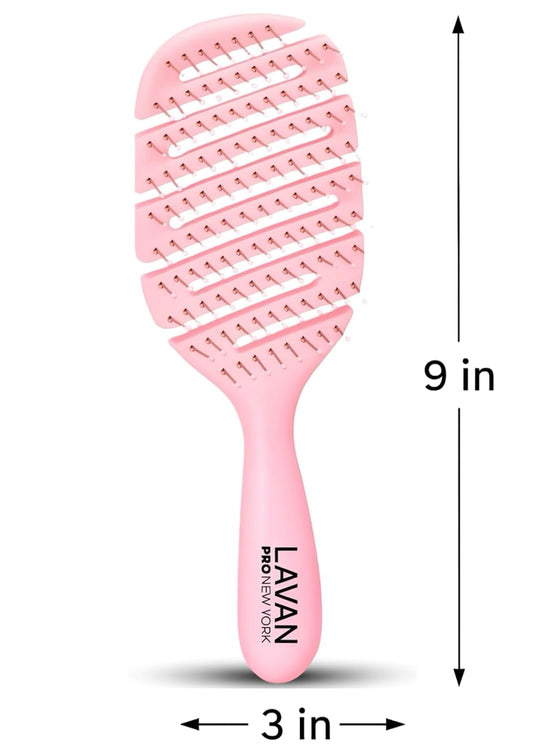 Flex Detangling Hair Brush (BABY PINK)