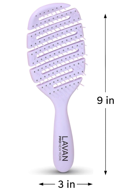 Flex Detangling Hair Brush (Purple)